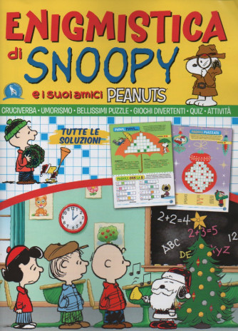 Gioca con  noi - n.70  - Enigmistica di Snoopy e i suoi amici Peanuts - trimestrale - dicembre - febbraio  2023