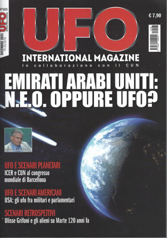 Ufo International Magazine - n. 103- dicembre 2021-  mensile