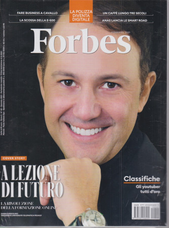 Forbes + Forbes - 100 eccellenze italiane 2021  - n.40 -gennaio 2021 - mensile - 2 riviste