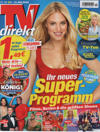 TV direkt - n.10 -  19 may  2023 - in lingua tedesca