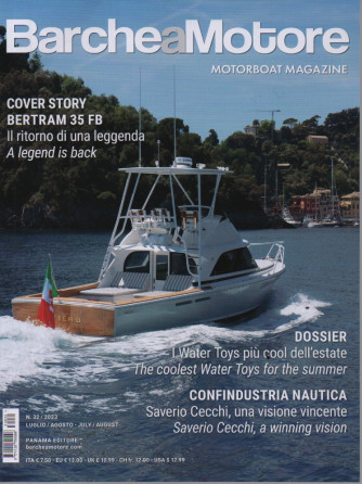 Barche a Motore - n. 32- luglio - agosto 2023 - italiano - inglese