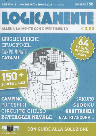 Logicamente - Uscita n.158 - 4 Novembre 2025 - Bimestrale