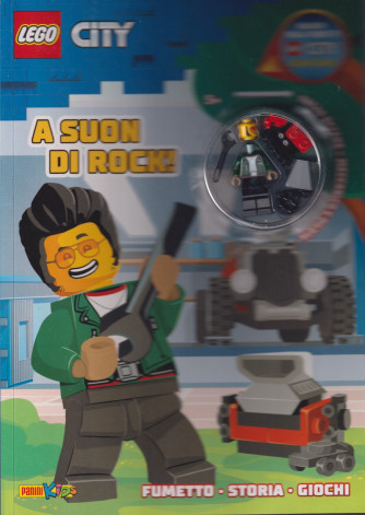 Lego Word - City - n. 9 -A suon di rock! -  bimestrale -7 ottobre 2021