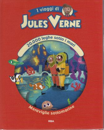 I viaggi di Jules Verne - 20.000 leghe sotto i mari- n. 6 - settimanale - 1/1/2022 - copertina rigida