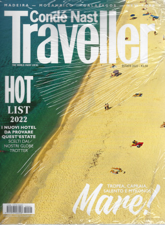 Conde Nast Traveller -   n. 92 - trimestrale -estate 2022 + Svizzera - 2 riviste