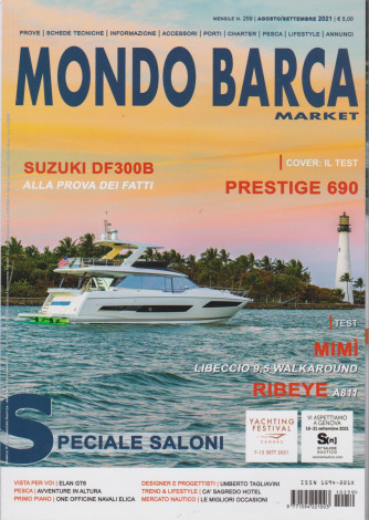 Mondo Barca Market - n. 259 - mensile - agosto - settembre  2021