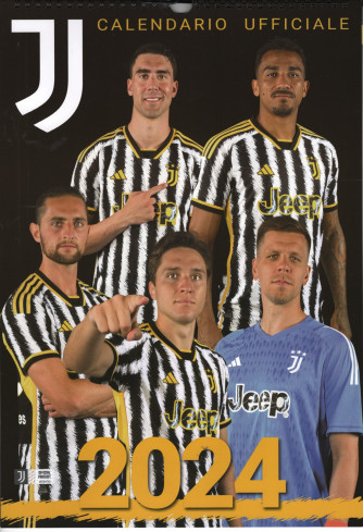 Calendario Ufficiale 2024 Juventus - cm. 29 x 41.5 c/spirale
