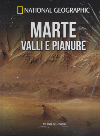 National Geographic -Marte valli e pianure n. 14 - settimanale -26/2/2022 - copertina rigida