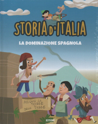 Storia d'Italia - n.28 -La dominazione spagnola-  23/3/2023- settimanale - copertina rigida