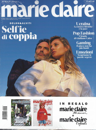 Marie Claire + in regalo  Marie Claire Enfants - Marie Claire Maison - n.4 - aprile 2022 -  3 riviste