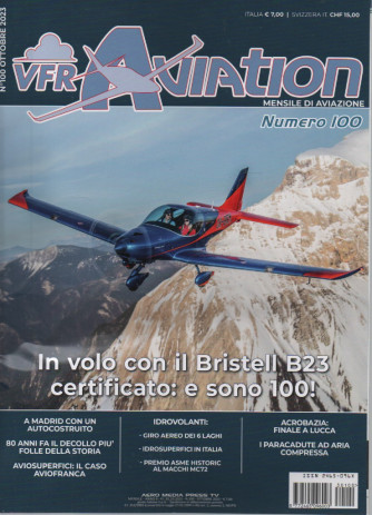 VFR Aviation - n. 100- mensile -ottobre  2023