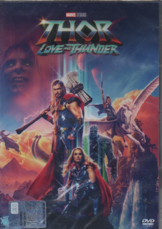 I Dvd Fiction di Sorrisi 2 n. 7  -Thor - Love and Thunder- maggio   2023 - settimanale