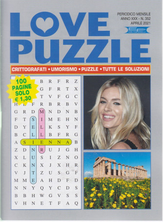 Love Puzzle - n. 352  - mensile - aprile 2021- 100 pagine