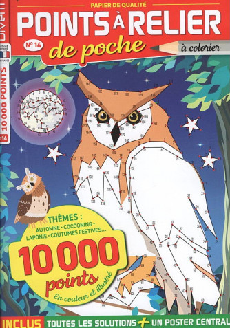 Points à Relier de Poche - Uscita n.14 - 31 Ottobre 2025 - Trimestrale - In lingua francese