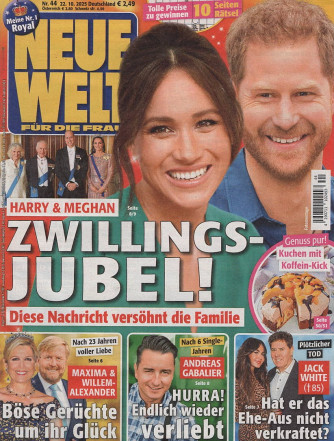 Neue Welt - Uscita n.44 - 28 Ottobre 2025 - Settimanale - In lingua tedesca
