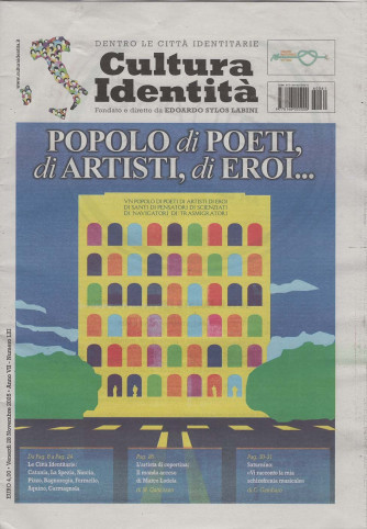 Cultura Identità - Uscita n.61 - 4 Dicembre 2025 - Bimestrale