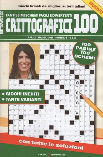 Crittografici 100 - Uscita n.5 - 3 Aprile 2026