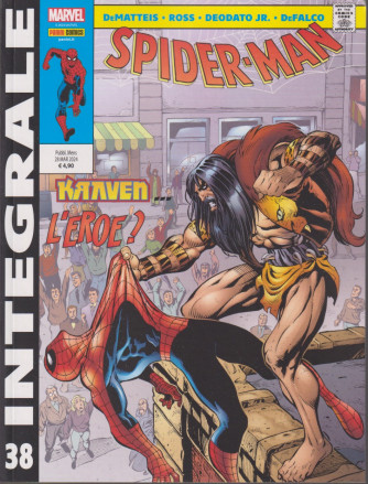 Marvel integrale  - Spider - Man   - n. 38 - -    mensile - 28 marzo   2024