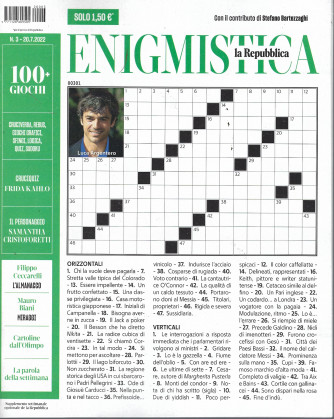 Enigmistica - La Repubblica - n. 3 - 20/7/2022 - 100 giochi - settimanale