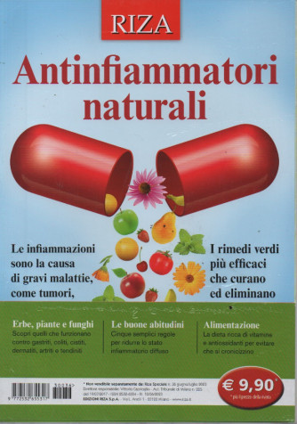 Riza Speciale -Antinfiammatori naturali- n. 36 -giugno - luglio  2023