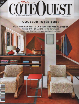 Maisons Cotè Ouest - n. 163 - fevrier - mars 2023 - in lingua francese