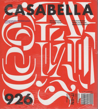 Casabella - mensile  n. 926-Ottobre 2021 - italian - english