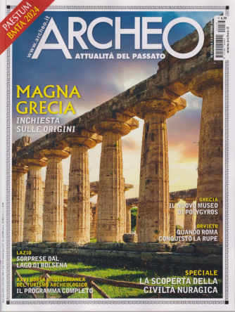 Archeo - n.476 - mensile - 8 ottobre     2024