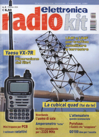 Radio kit elettronica - n. 2-febbraio 2024 - mensile