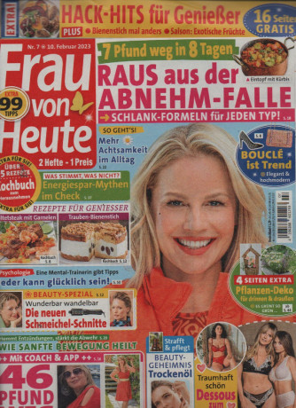 Frau von Heute - n. 7 - 10 februar  2023 - in lingua tedesca