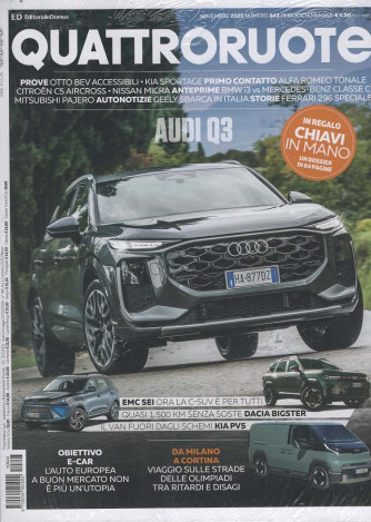Quattroruote + Chiavi in Mano - Uscita n.843 - 4 Novembre 2025 - Mensile