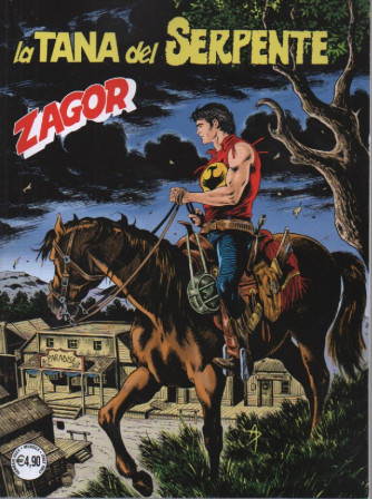 Zagor  - La tana del serpente-   n. 753 - mensile -2 gennaio 2024