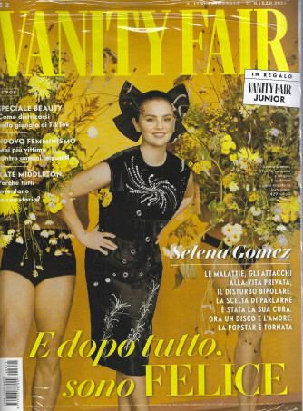 Vanity Fair -n. 13 - settimanale -27 marzo  2024 +in regalo  Vanity Fair Junior - 2 riviste