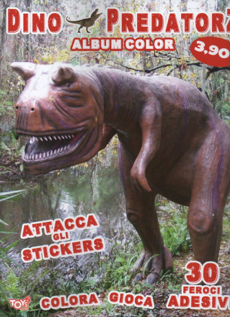 Toys2 Magazine -Dino Predatorz - Album color- n. 49 - bimestrale - 20 aprile 2023 -