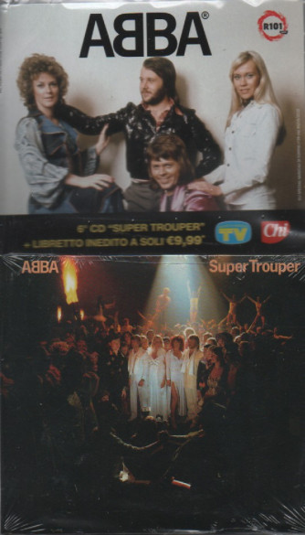 Cd musicali di Sorrisi - n. 33- Abba - 6° cd Super Trouper + libretto inedito - 30/9/2022 - settimanale