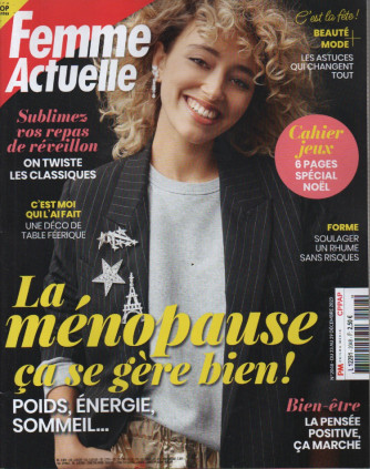 Femme Actuelle - n.2048 - du 23  au 29  decembre   2023 - in lingua francese