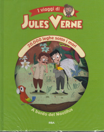 I viaggi di Jules Verne - 20.000 leghe sotto i mari- n. 5 - settimanale - 25/12/2021 - copertina rigida