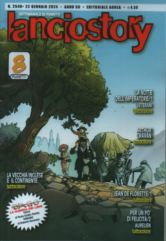 Lanciostory - n. 2546 -22 gennaio 2024 - settimanale di fumetti