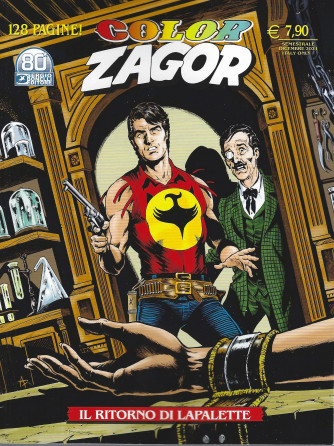 Color Zagor - n. 14 -Il ritorno di Lapalette - semestrale - dicembre 2021- 128 pagine!