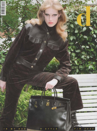 D Donna de La Repubblica - In my bag - d style - F/W 2025 - Uscita n.1464 - 8 Novembre 2025 - Settimanale