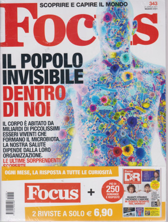 Focus + Focus D&R - n. 343 - maggio 2021 - 2 riviste