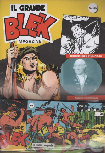 Il Grande Blek Magazine - Le Strisce - Uscita n.35 - 8 Gennaio 2025 - Settimanale