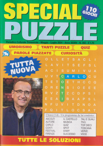 Special Puzzle - n. 302 - bimestrale -maggio - luglio   2024  - 110 giochi