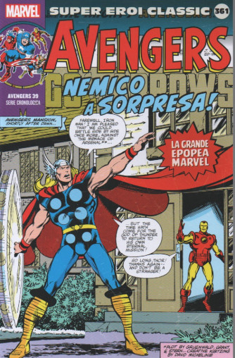 Marvel collana Super Eroi Classic  -Avengers-    nº361 - settimanale