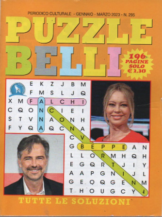 Puzzle belli - n. 295 - gennaio - marzo 2023- 196 pagine