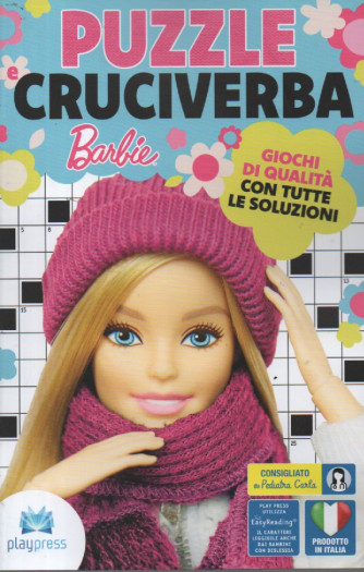Puzzle e cruciverba Barbie - n. 1 - novembre - dicembre 2023 - bimestrale