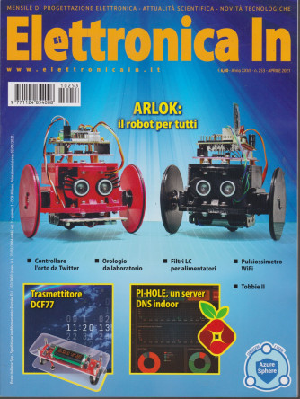 Elettronica In - n. 253 - aprile  2021 - mensile