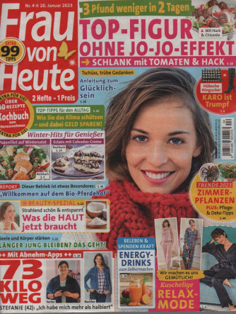 Frau von Heute - n. 4 - 20 januar 2023 - in lingua tedesca