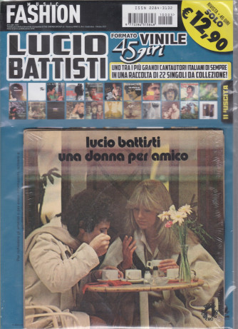 Lucio Battisti - Formato vinile 45 giri - rivista + 45 giri - Una donna per amico -