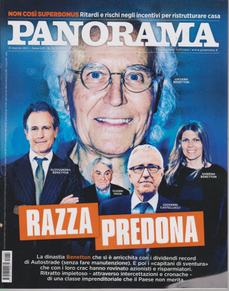 Panorama -  n. 14- settimanale -31 marzo  2021