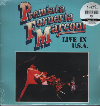 Vinile LP 33 Live in USA della (PFM) Premiata Forneria MARCONI (1974)
